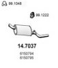 ASSO 14.7037 End Silencer